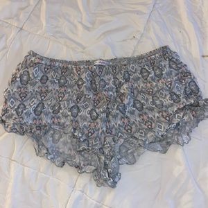 Hollister x Lucy Hale vintage ruffle shorts